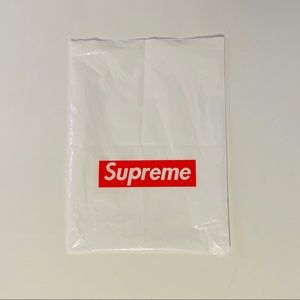 Supreme white plastics bag